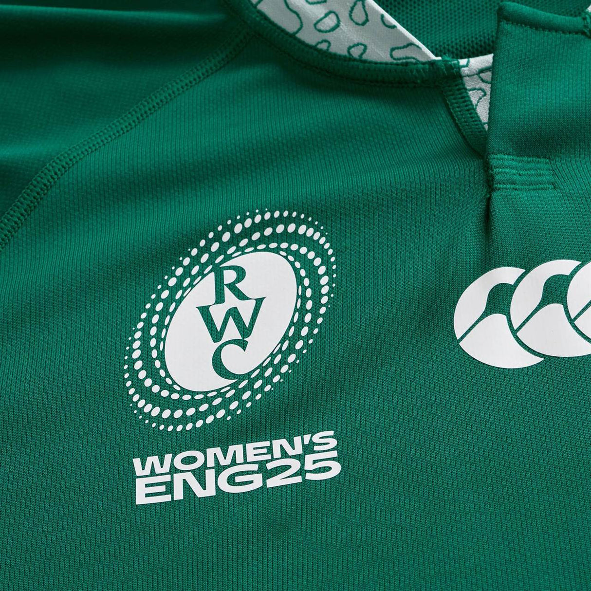 Canterbury IRFU Ireland Rugby WRWC 2025/26 Mens Home Pro Jersey