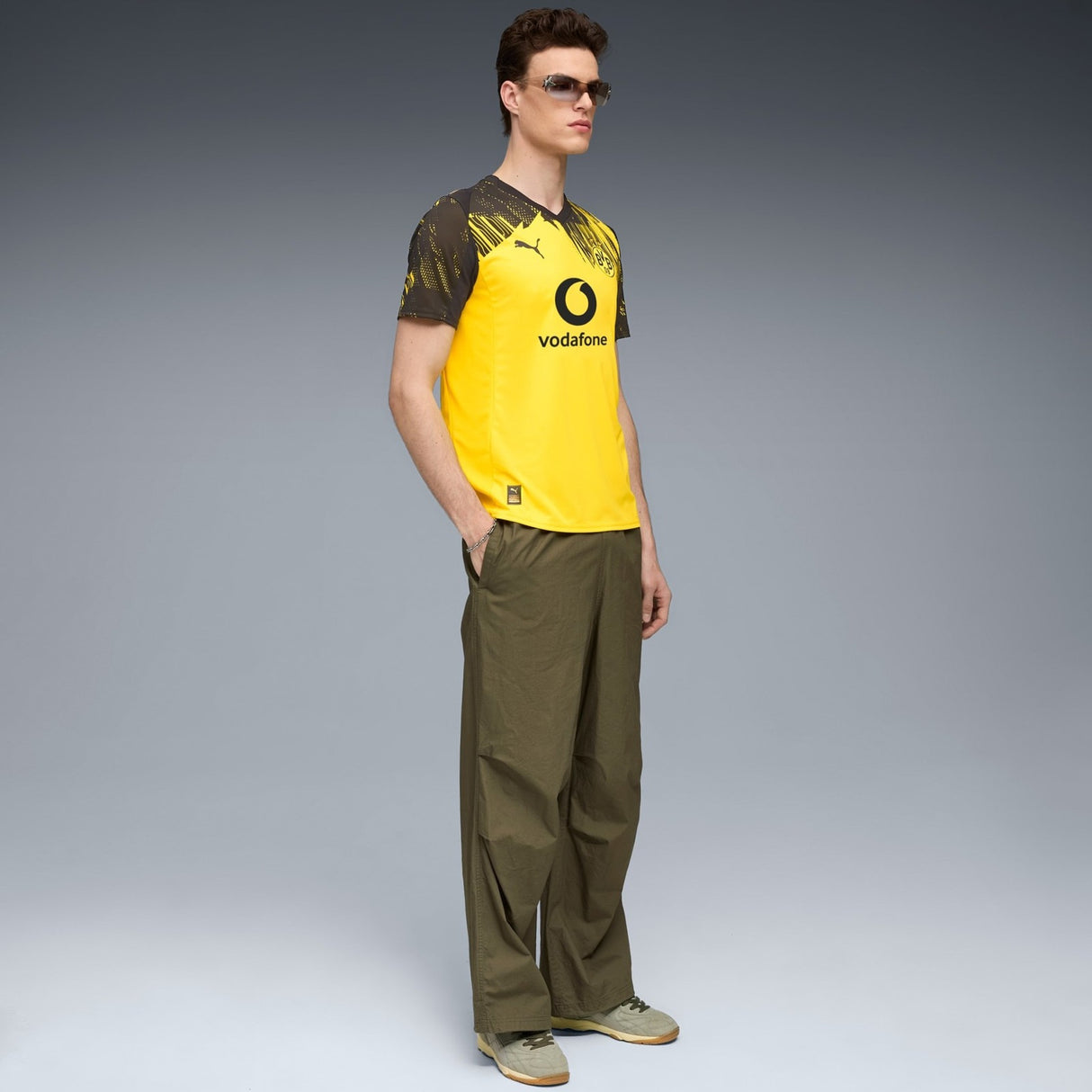 Puma BVB 25 Home Jersey Yellow