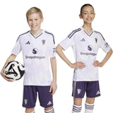 adidas Manchester United Football 2025/26 Kids Short Sleeved Away Jersey