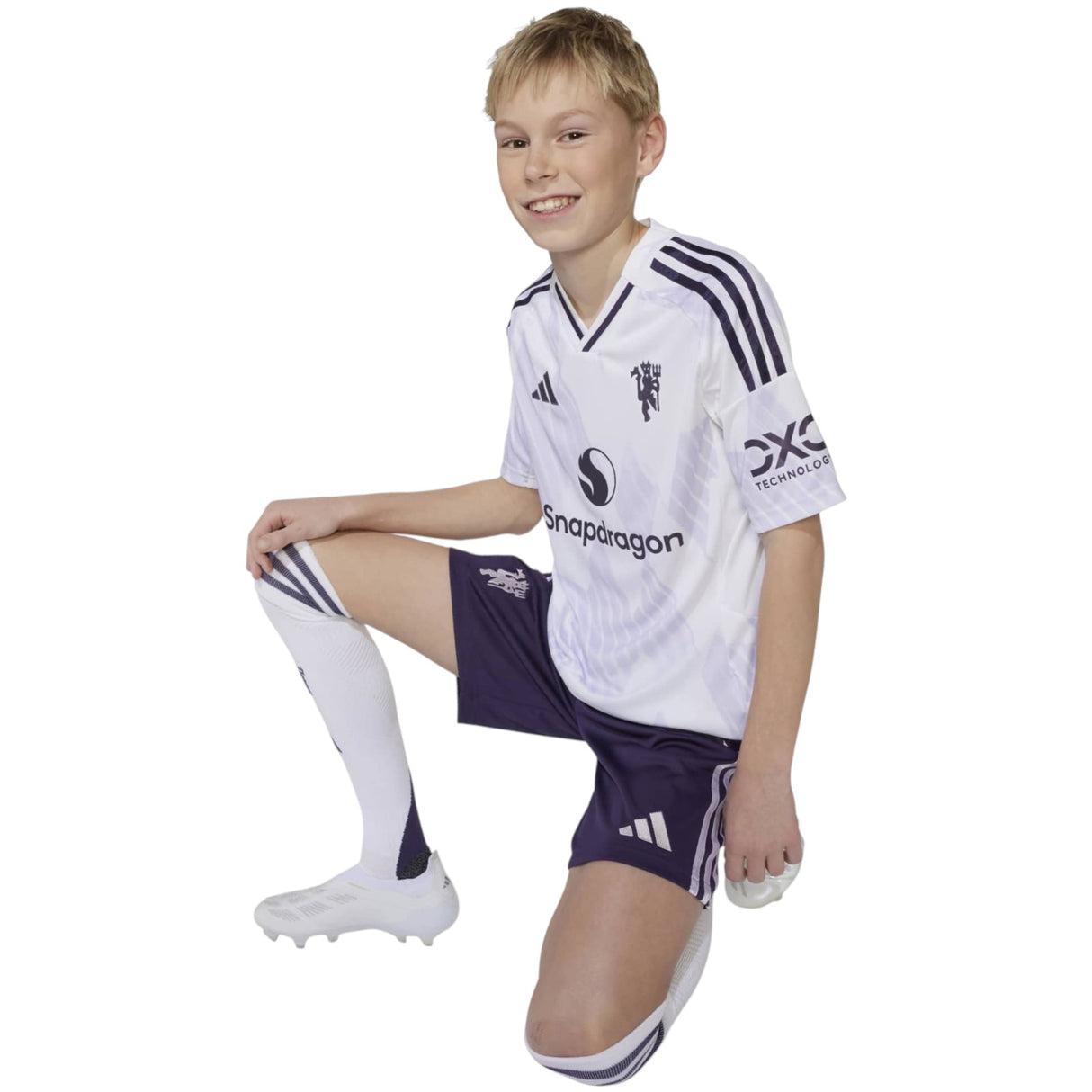 adidas Manchester United Football 2025/26 Kids Away Short