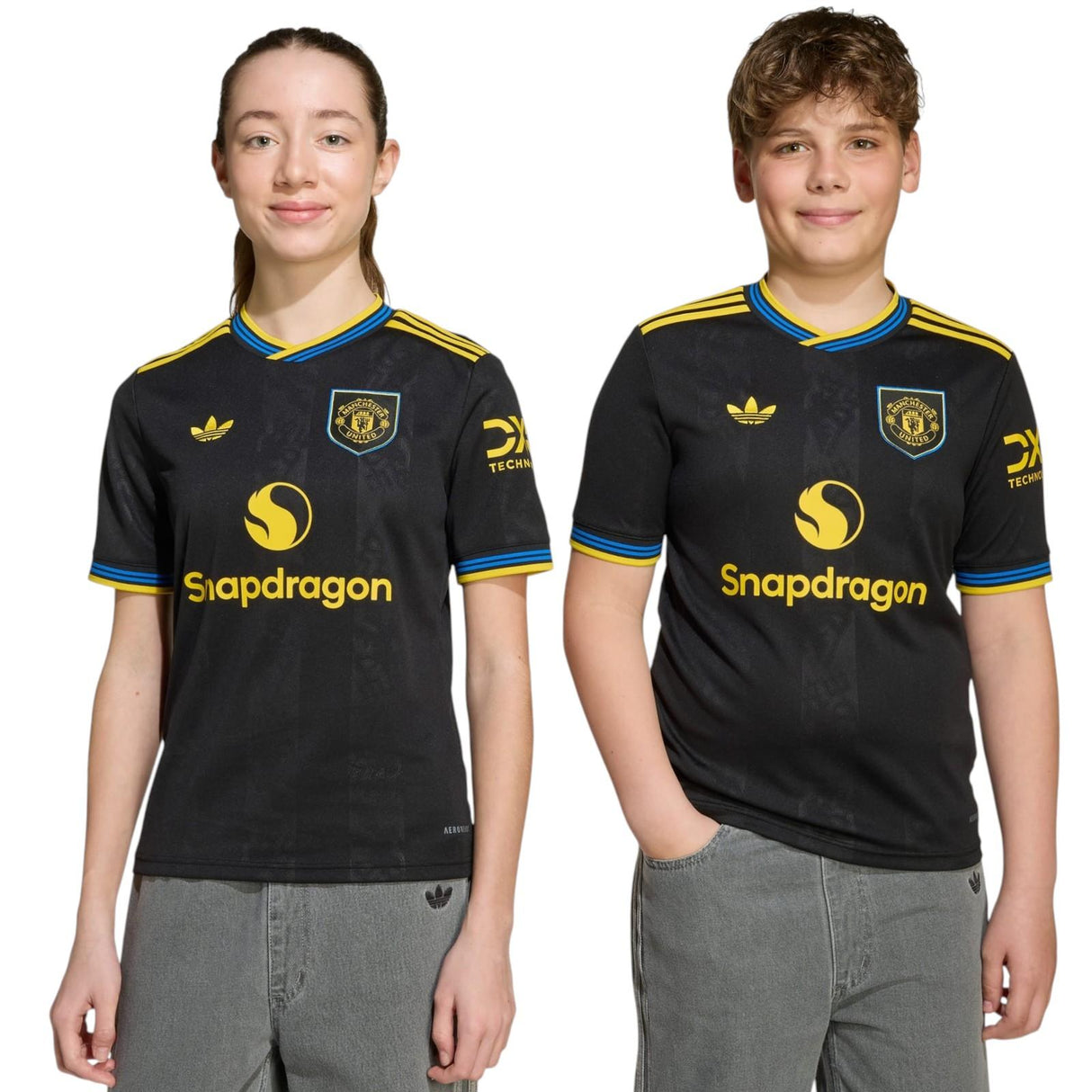adidas Manchester United Football 2025/26 Kids Third Jersey