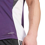 adidas Manchester United Tiro Football 2025/26 Adults Short Sleeved Training Jersey Model Close-Up Waist View 