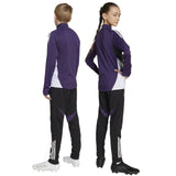 adidas Manchester United Tiro Football 2025/26 Kids Training Pant Models Back Side View
