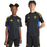 adidas MUFC 25 Kids EU Train Jersey Blk