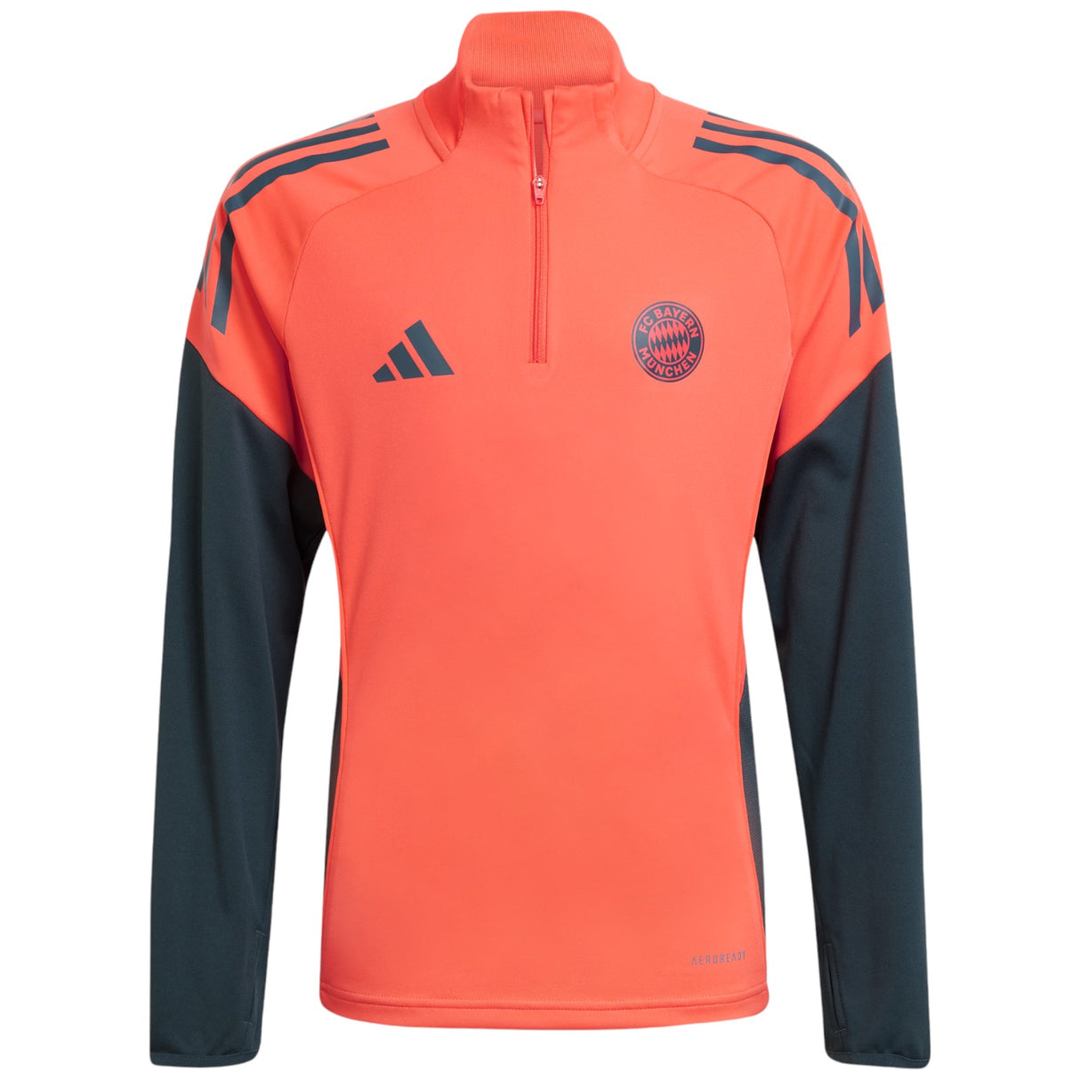 adidas FC Bayern Football 2025/26 Kids Half-Zip Training Top