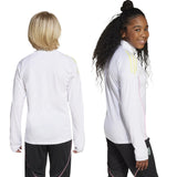 adidas Juventus Football Kids 2025/26 Half-Zip Training Top Models Back Side View