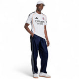 adidas Real Madrid Football 2025/26 Adults Short Sleeved Home Jersey Model Full-Length View