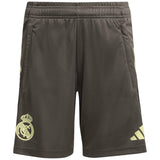 adidas Real Madrid Football 2025/26 Kids Training Short Front View