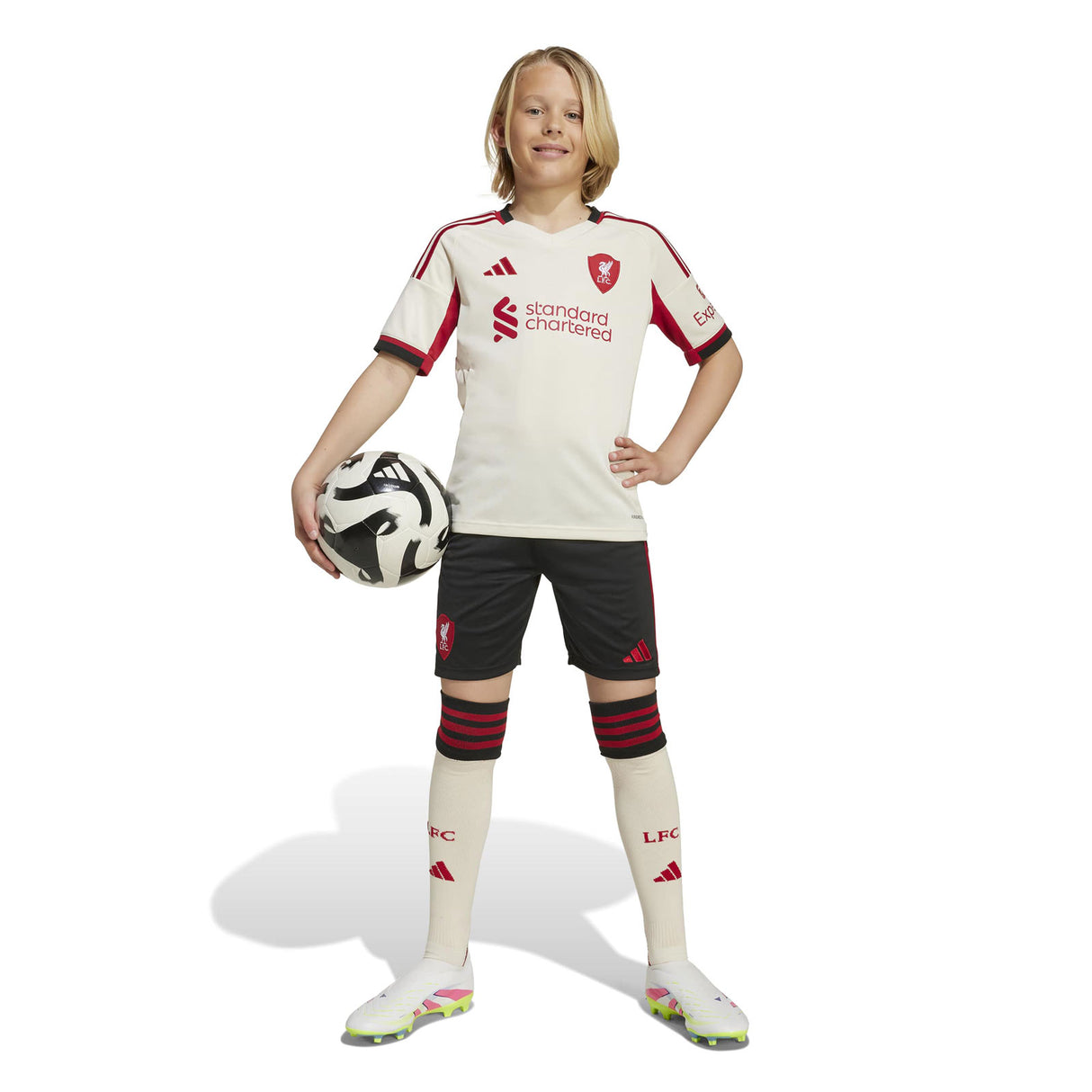 adidas Liverpool FC 2025/26 Kids Away Jersey