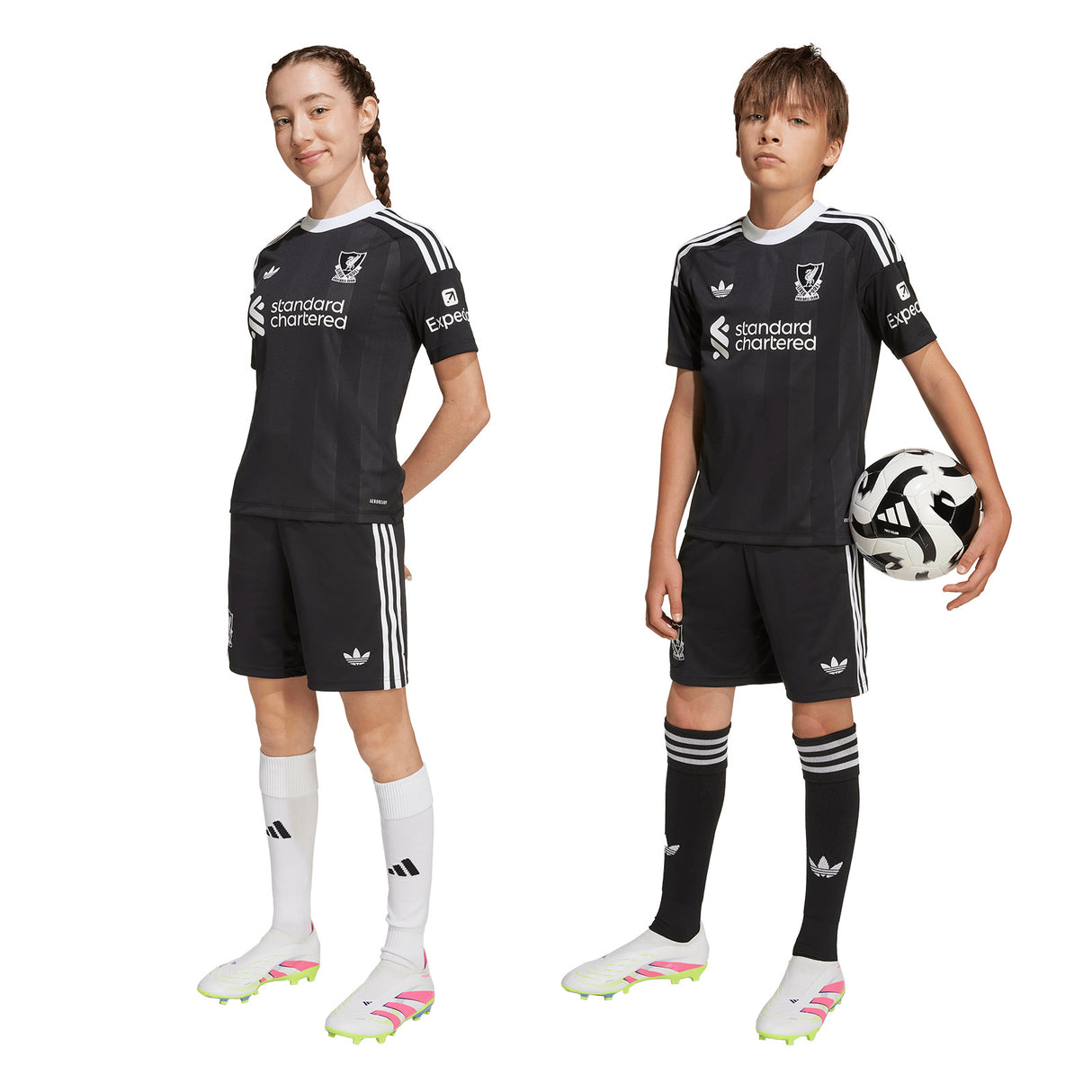 adidas LFC 25 Kids Third GK Short Black