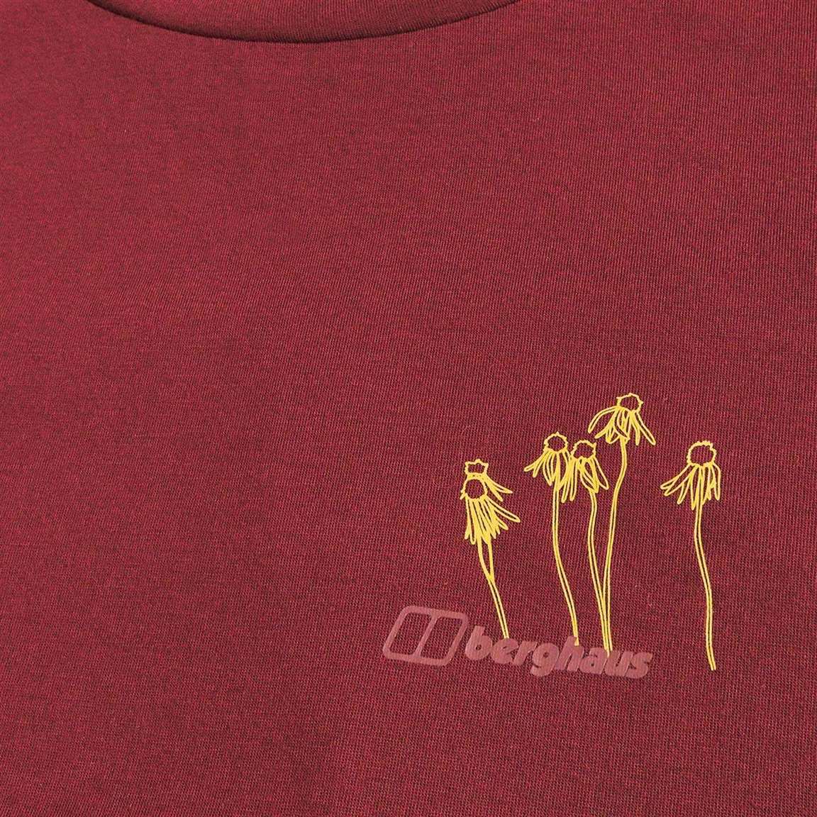 Berghaus W Coneflower Tee Red