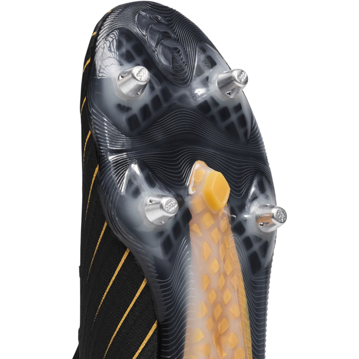 Canterbury Speed Falcon Elite Adults Soft Ground Rugby Boots Close-Up Sole View