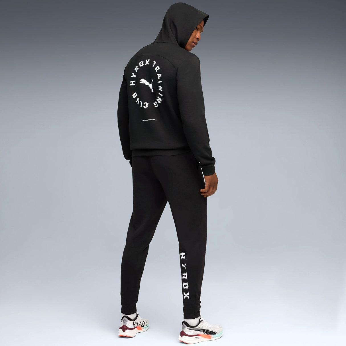 PUMA HYROX CLOUDSPUN Mens HOODIE Black