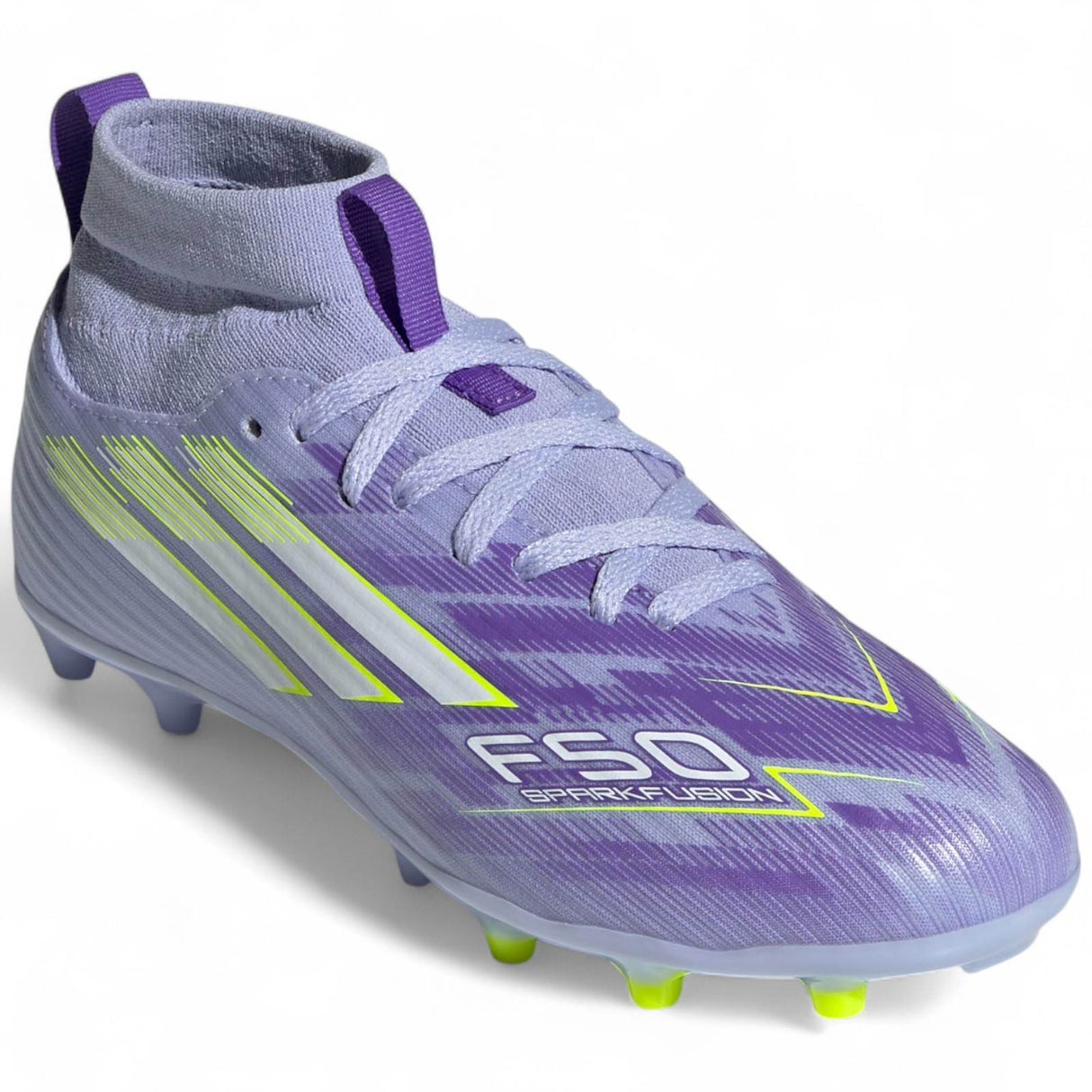 adidas Sparkfusion League Girls Firm/Artificial Ground Football Boots Outer Full View Forward Facing