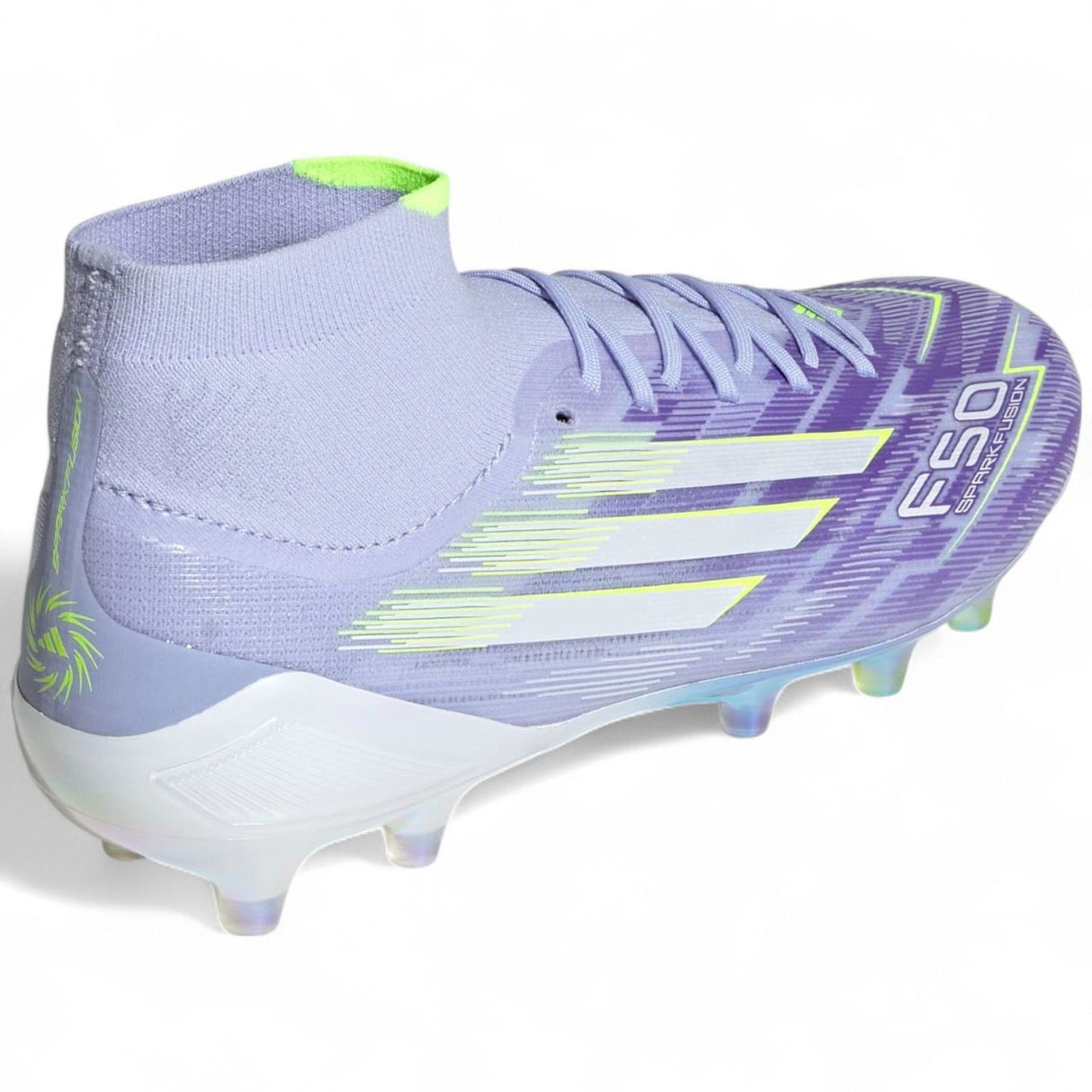 adidas F50 Sparkfusion Elite Womens Firm Ground Football Boots Outer Full View Back Facing