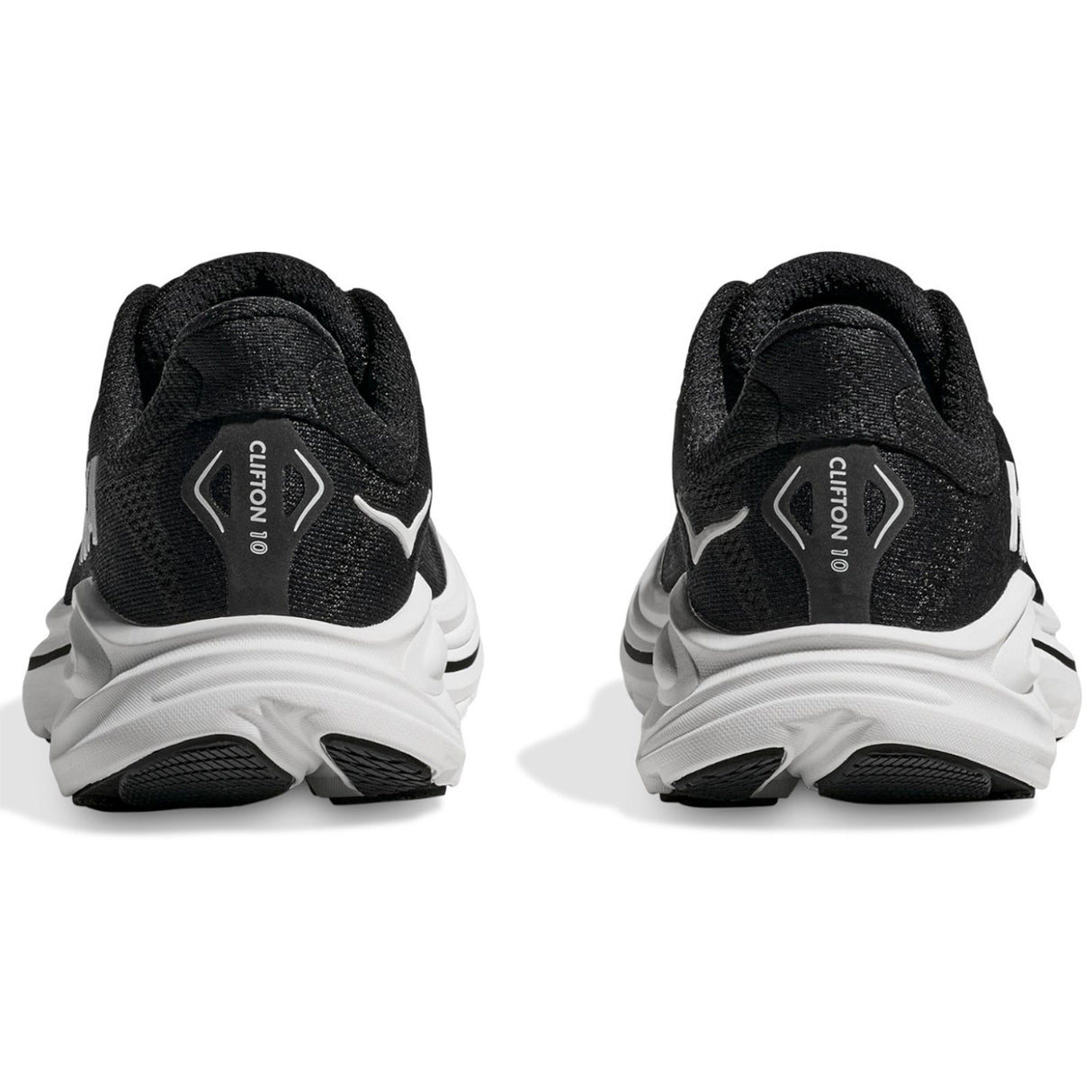 HOKA Kids Clifton 10 Black/White