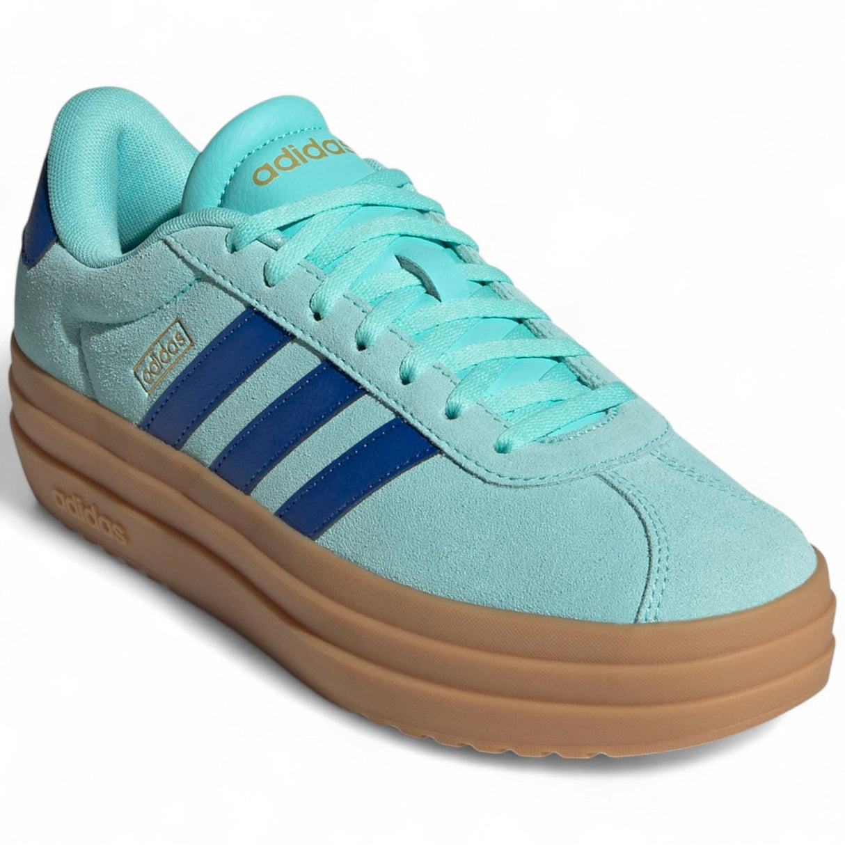 adidas VL Court Bold Womens Platform Shoes Outer Full View Forward Facing