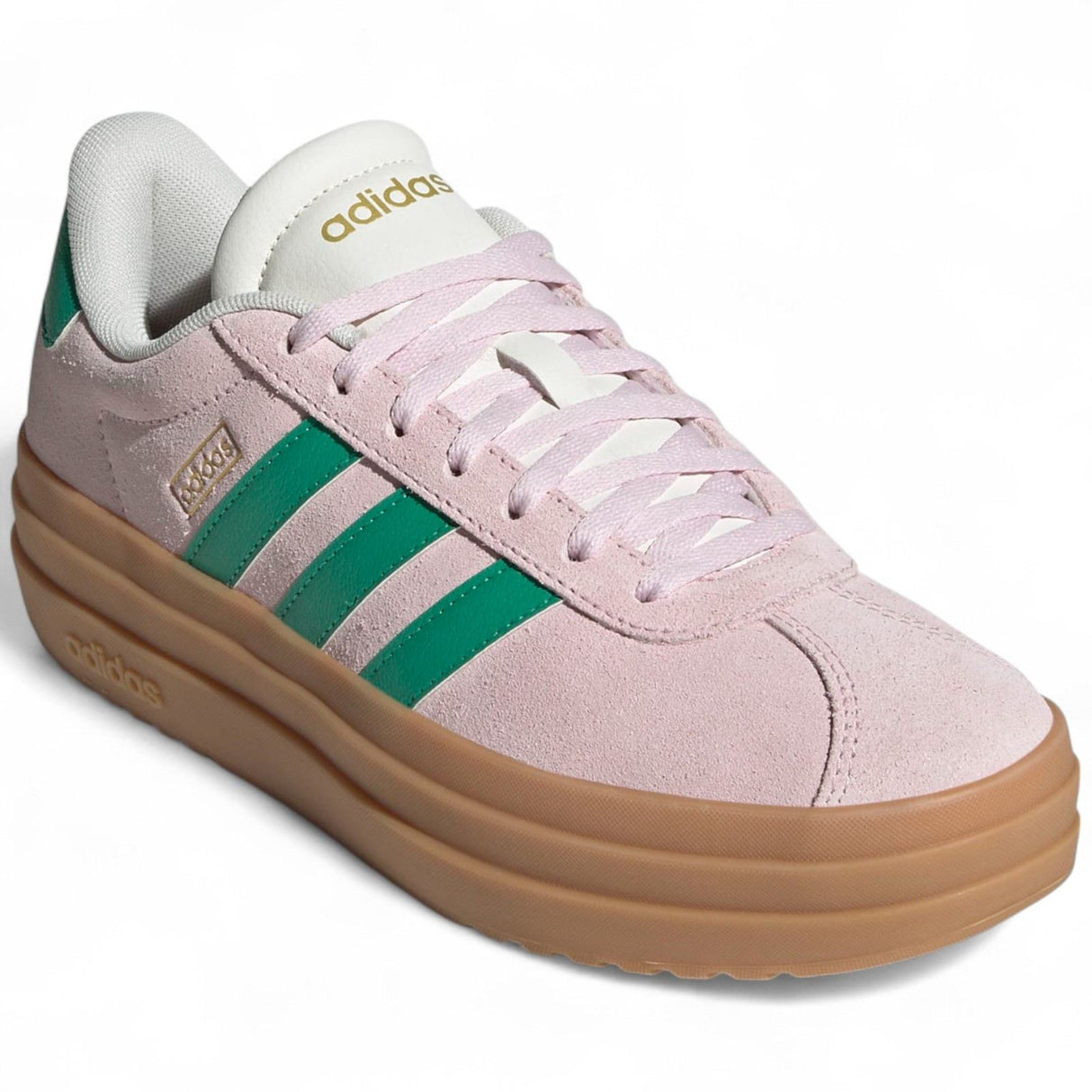 adidas VL Court Bold Womens Platform Shoes Outer Full View Forward Facing