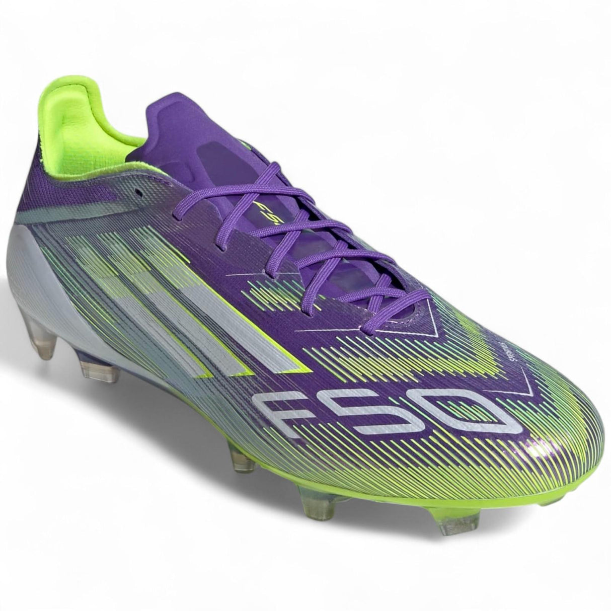 adidas F50 Elite Adults Lightweight Firm Ground Rugby Boots Outer Full View Forward Facing