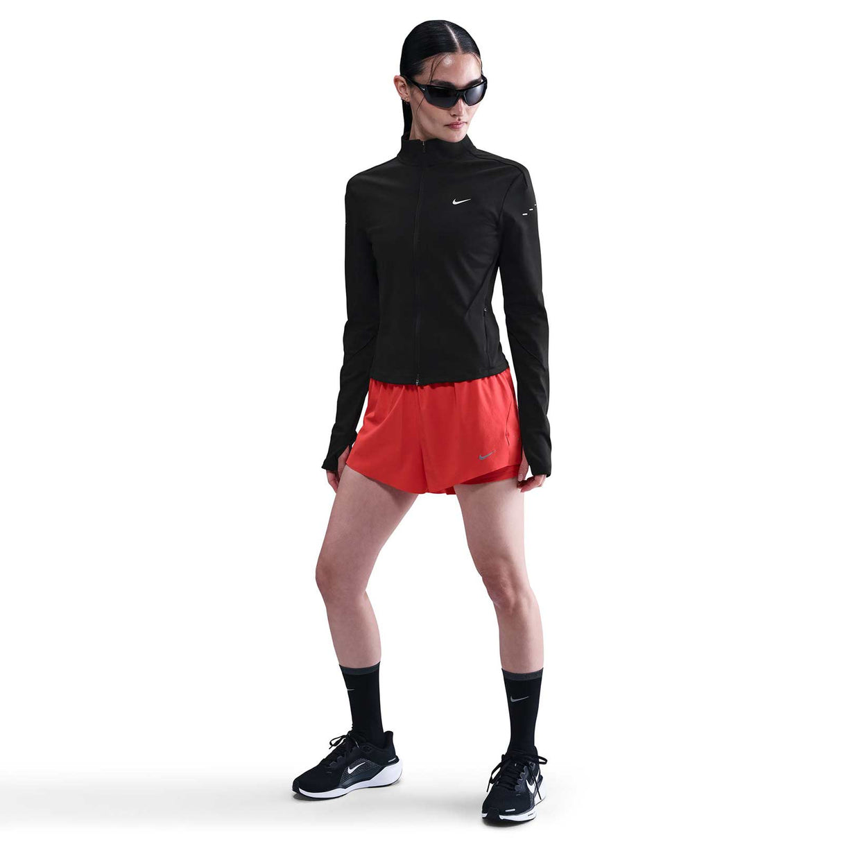 Nike Swift Womens Dri-FIT Full-Zip Mid-Layer Running Top