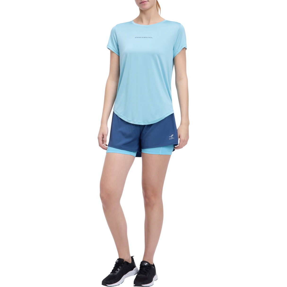 ENERGETICS Cecilia V SS W Tee BLU