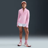 Nike Girls Dri-FIT Long-Sleeve Half-Zip Top