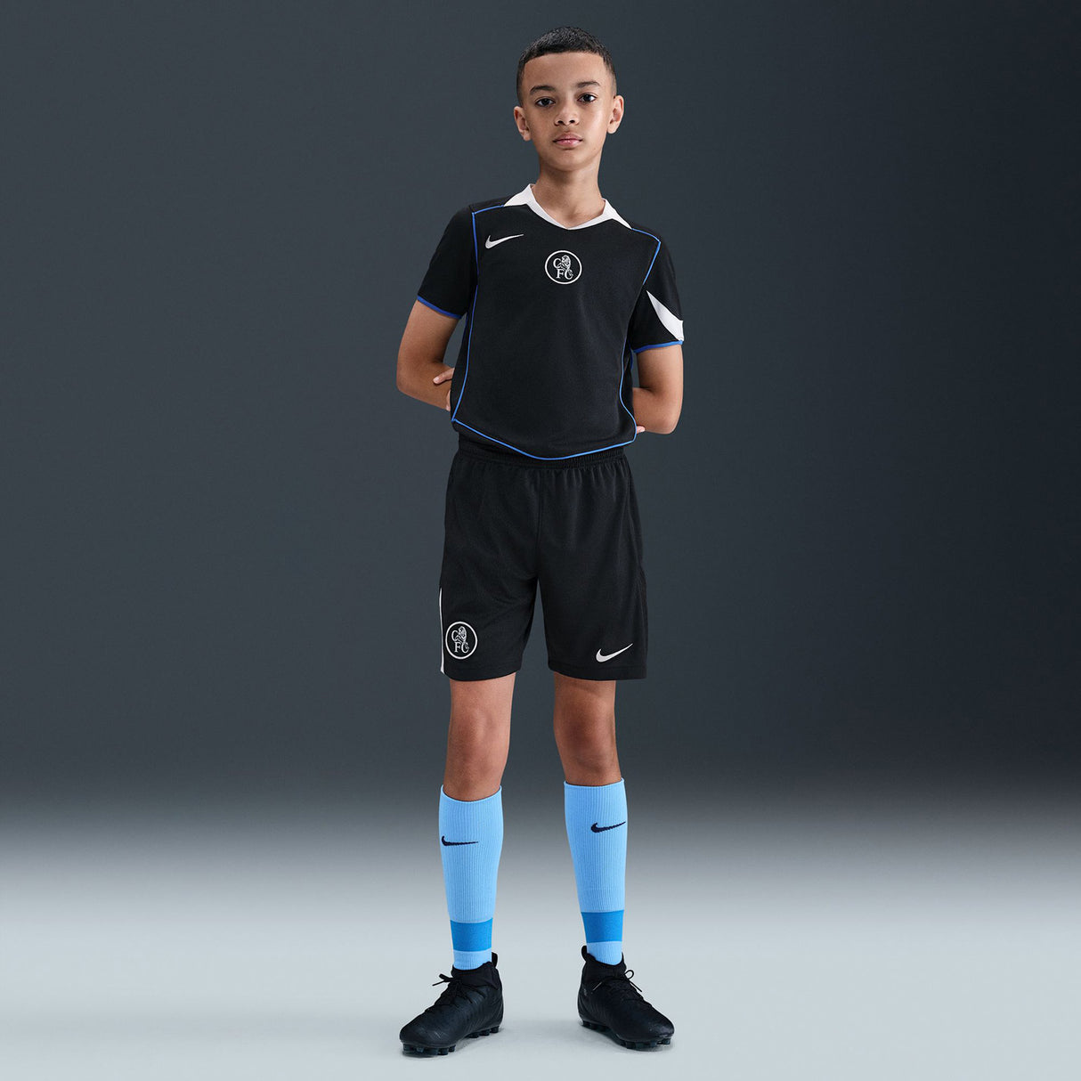 Nike CFC 25 Kids Third Short Black