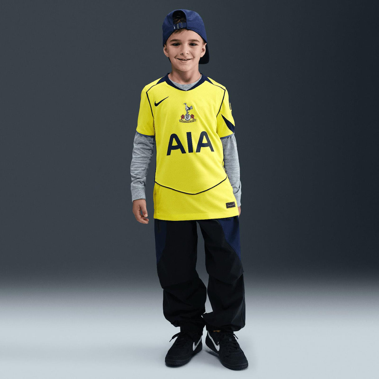 Nike THFC 25 Kids Third Jersey Yellow