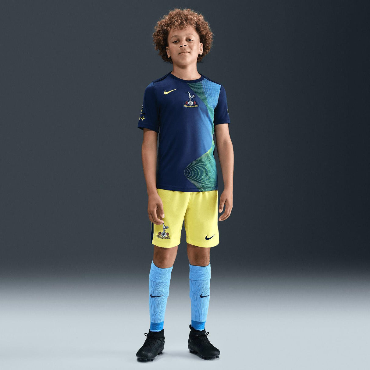 Nike THFC 25 Kids Third PM Jersey Blue