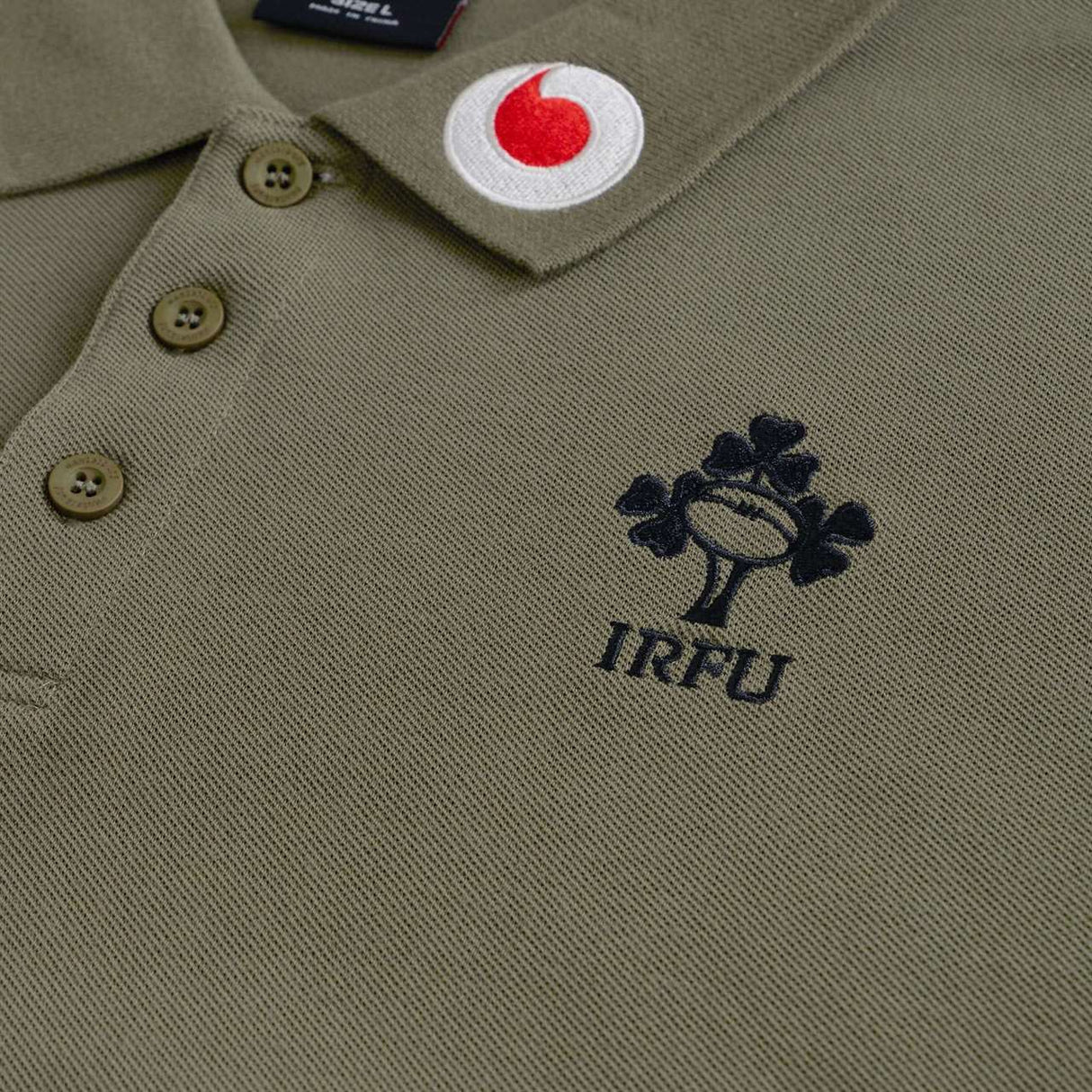 Canterbury Ireland IRFU Rugby 2025/26 Mens Team Polo Shirt