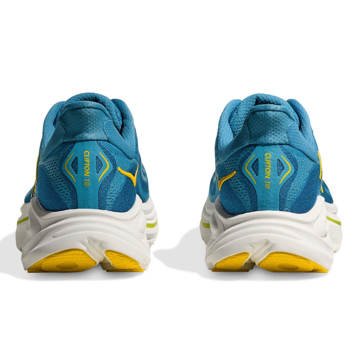 HOKA Mens CLIFTON 10 Wide Alpine Blue