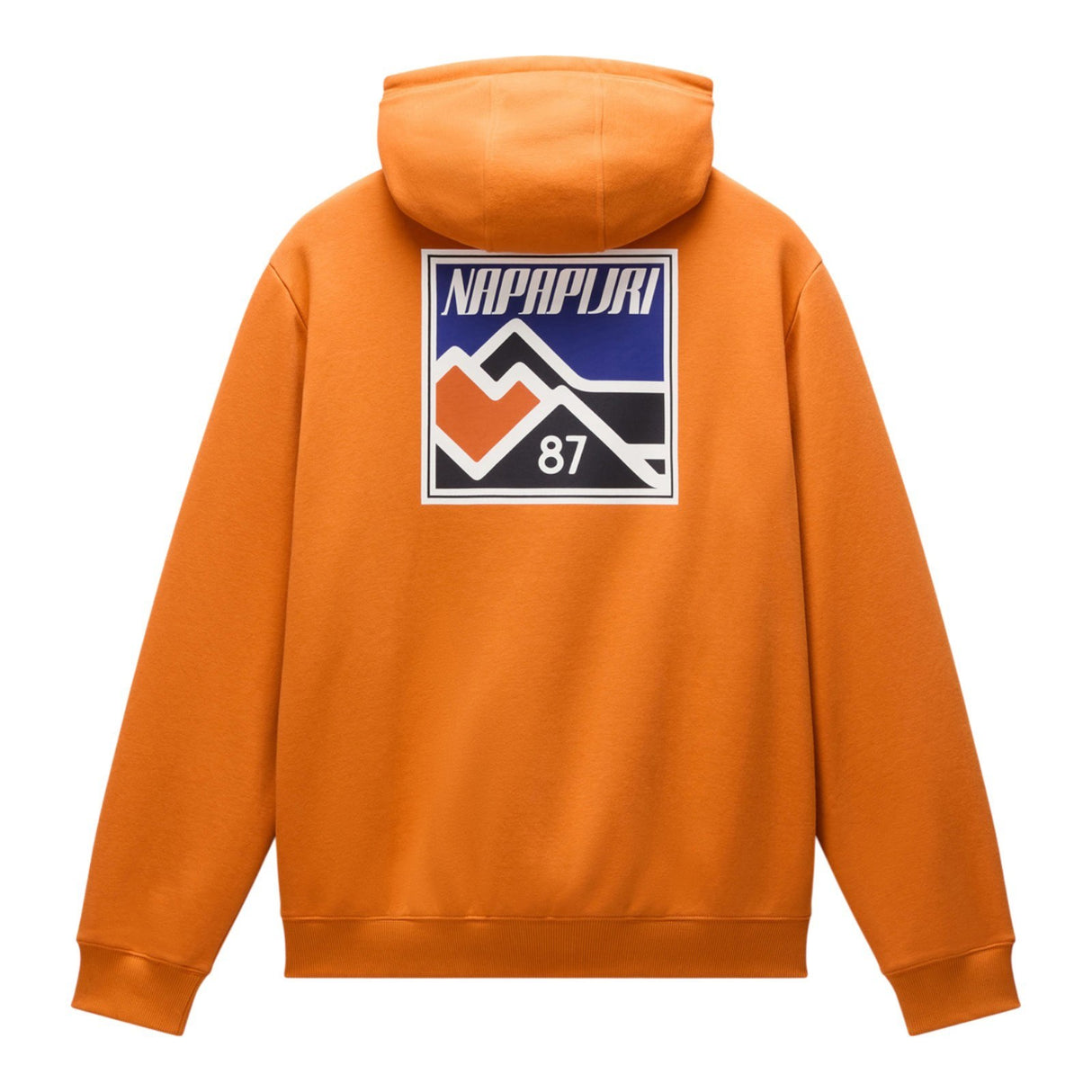 NAPAPIJRI B GUIDE Mens Hoodie Orange