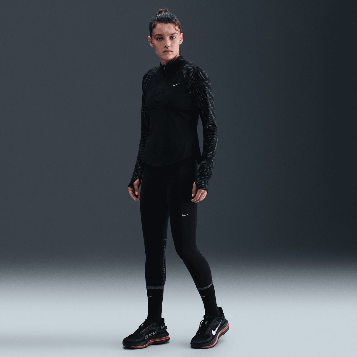 Nike Wmns DF TEMPO HR 7/8 TIGHT Black