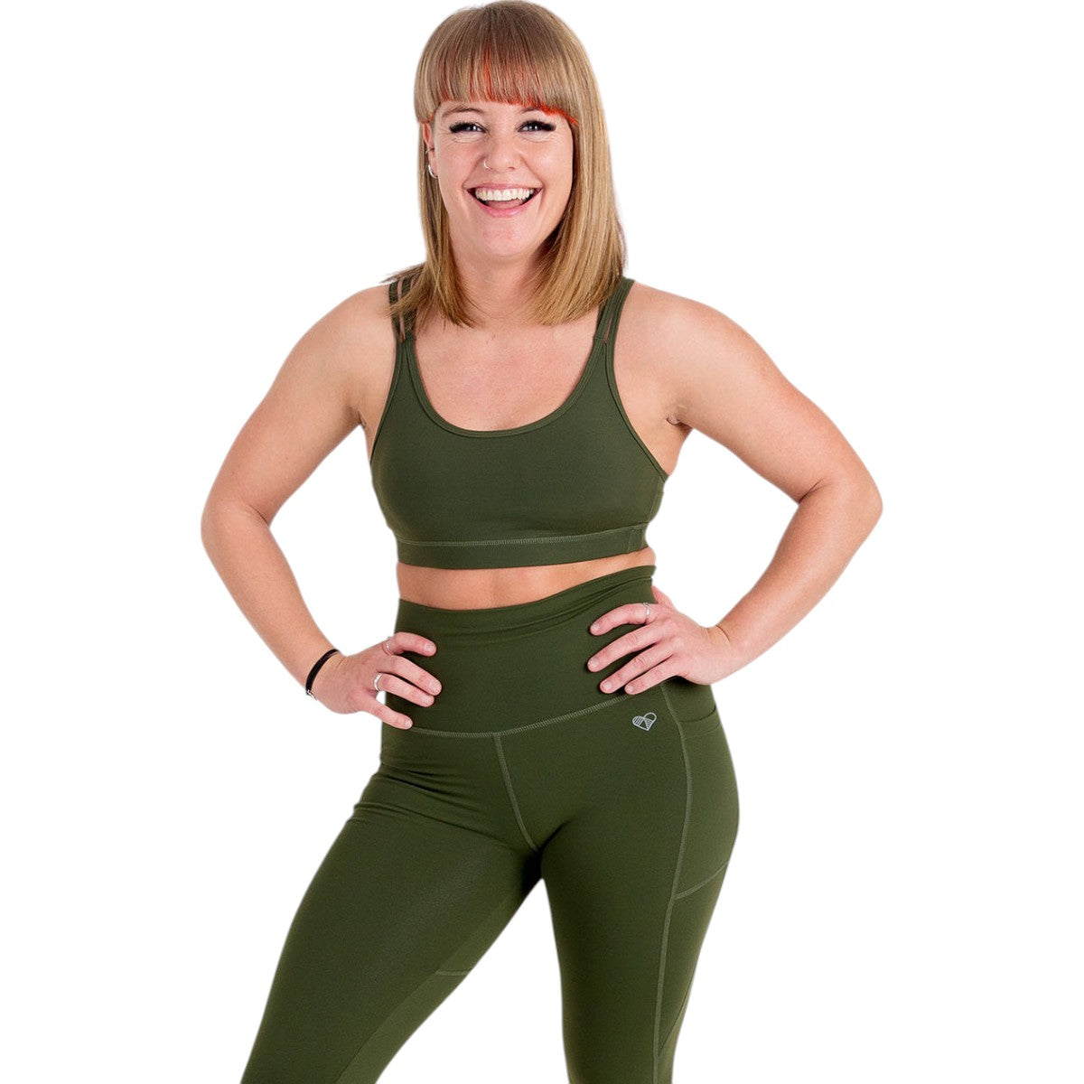 Peachylean Hero Womens Medium-Support Sports Bra