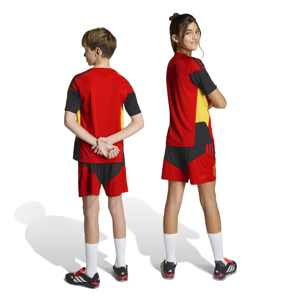 adidas Belgium WC26 Kid Train Shorts Blk