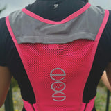 EOS Elite UltraLight 2.0 Reflective Running Vest Model Close-Up Back View