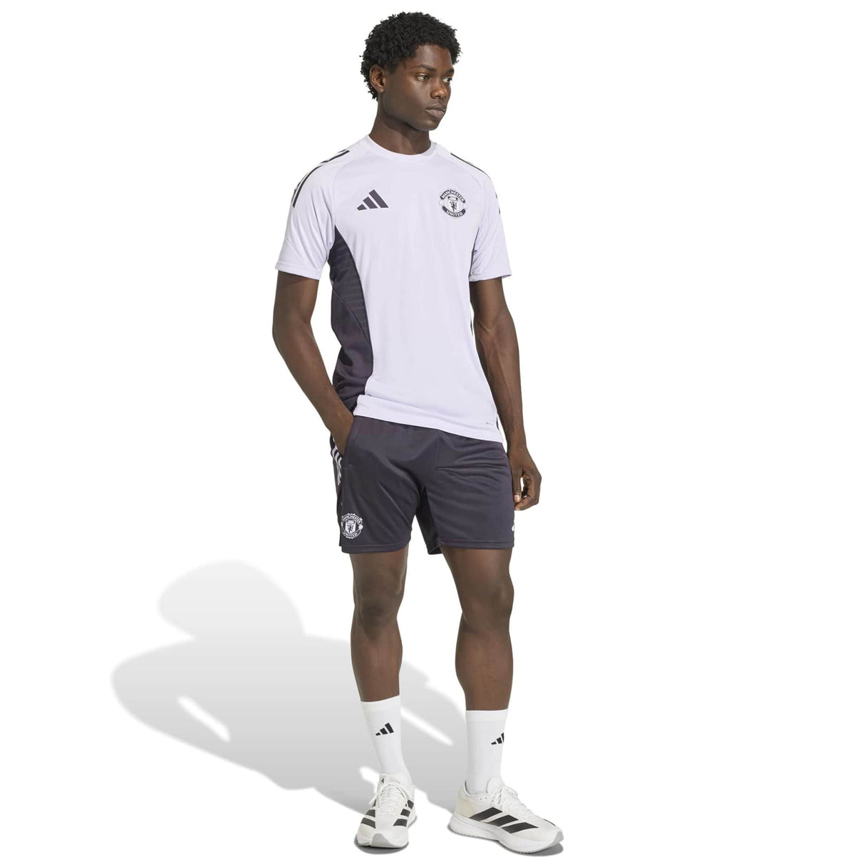 adidas MUFC 25 Train RF Jersey Purple