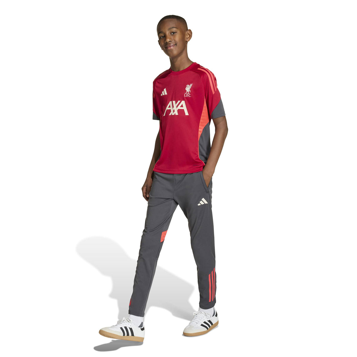 adidas LFC 25 Kids Train RF Jersey Red