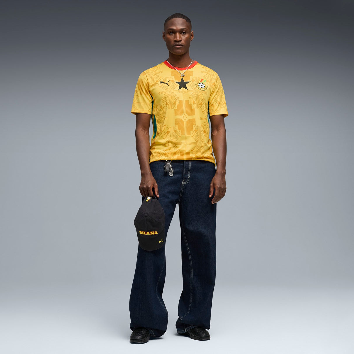 PUMA GHANA WC26 AWAY JERSEY YELLOW