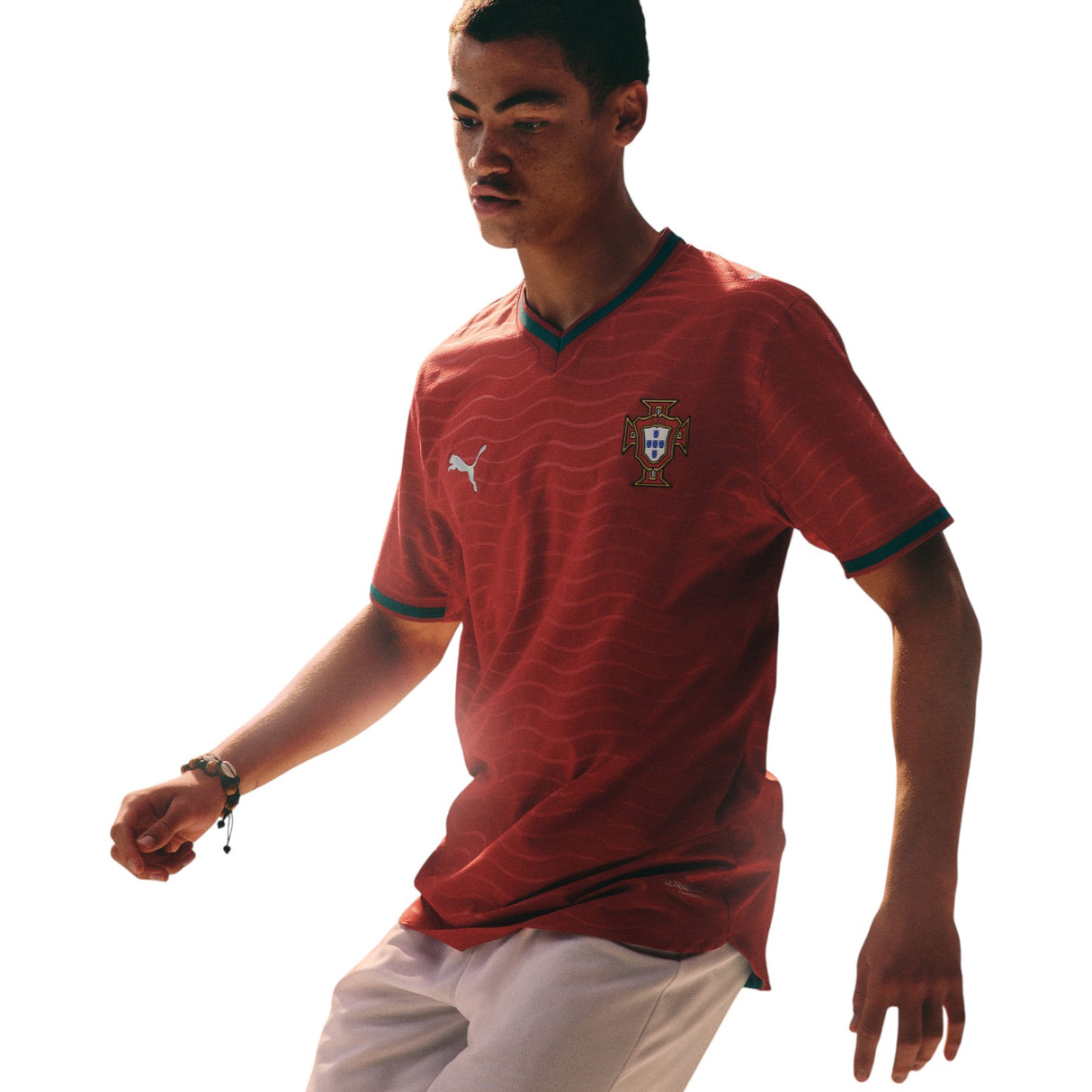 PUMA PORTUGAL WC26 KIDS HOME JERSEY RED