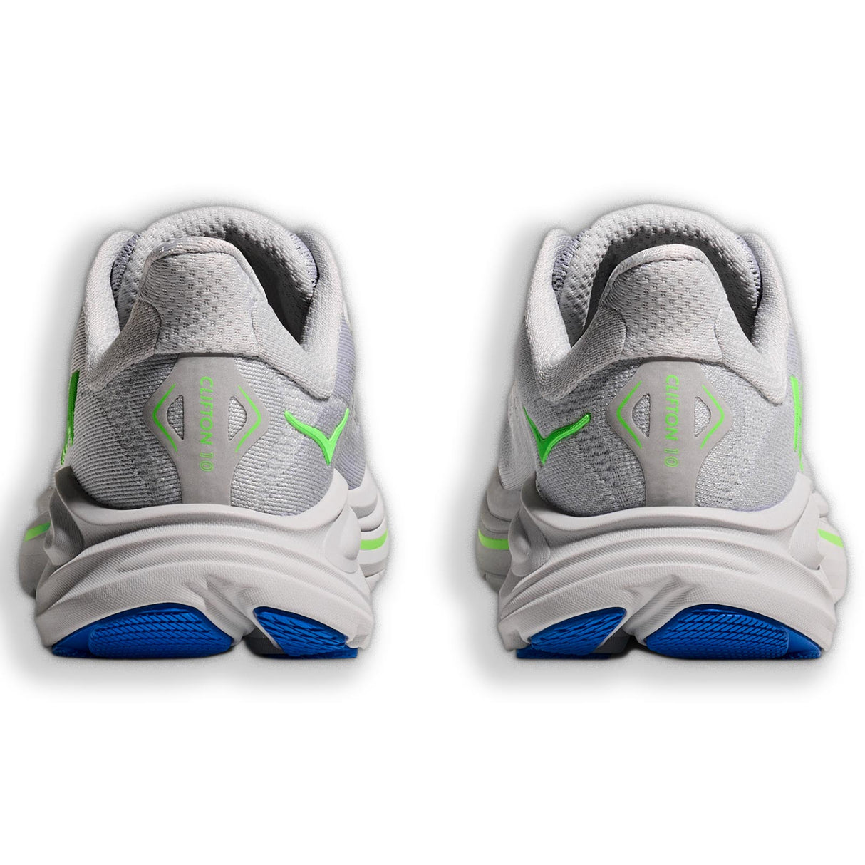 HOKA CLIFTON 10 BIG KIDS GREY