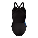 SPEEDO PLACEMENT PRINTED POWERBACK BLACK