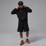 NIKE JORDAN JUMPMAN FLEECE HOODIE BLK