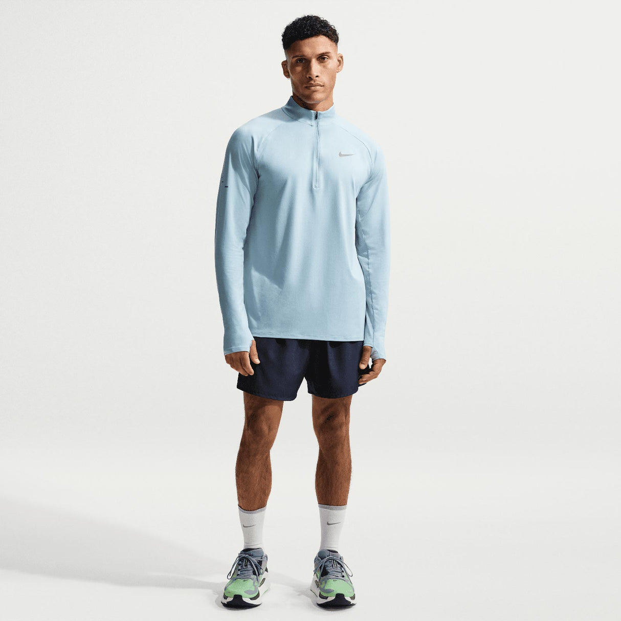 Nike M NK DF STRIDE HZ MIDLAYER Blue