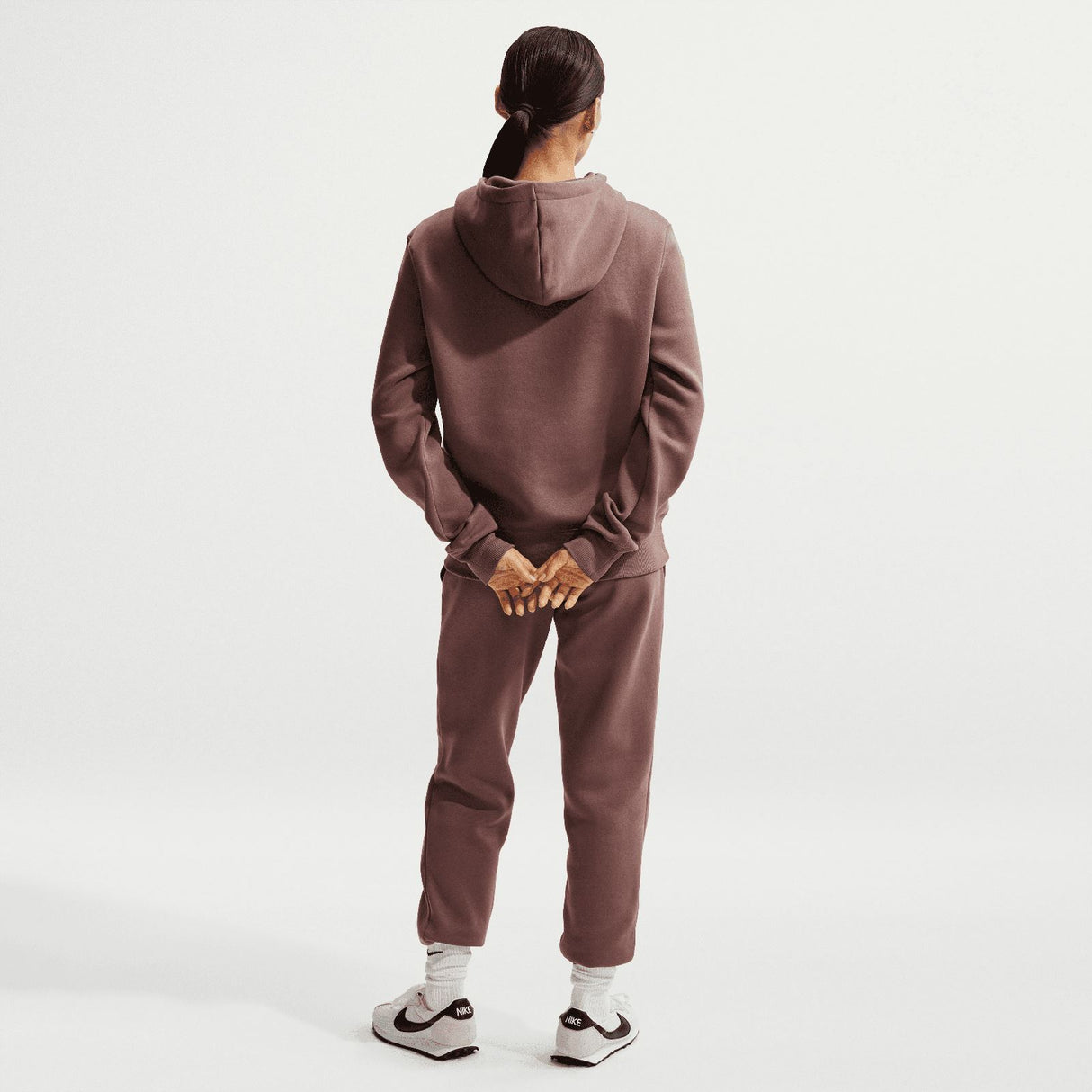 Nike W NSW PHNX FLC STD PO HOODIE Maroon