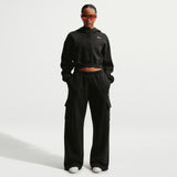 Nike W NSW PHNX FLC CRP HNLY Hoody Blk