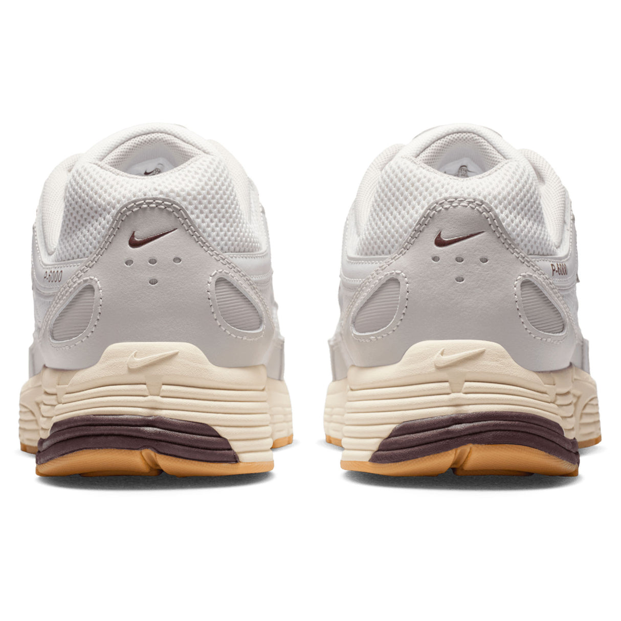 Nike P6000 Mens Grey Burgundy Grey