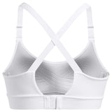 UA Infinity Mid 2.0 Bra White