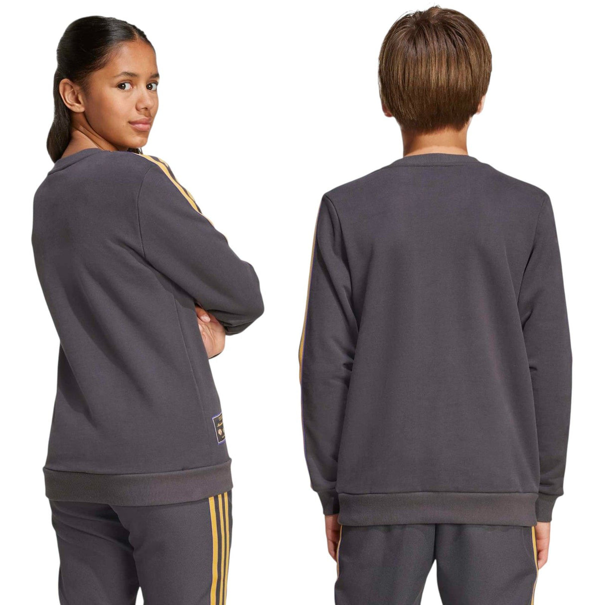 adidas OG MUFC 25 Kid Icon Sweat Top Blk