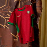 Puma Morocco Home Kids Jersey Red